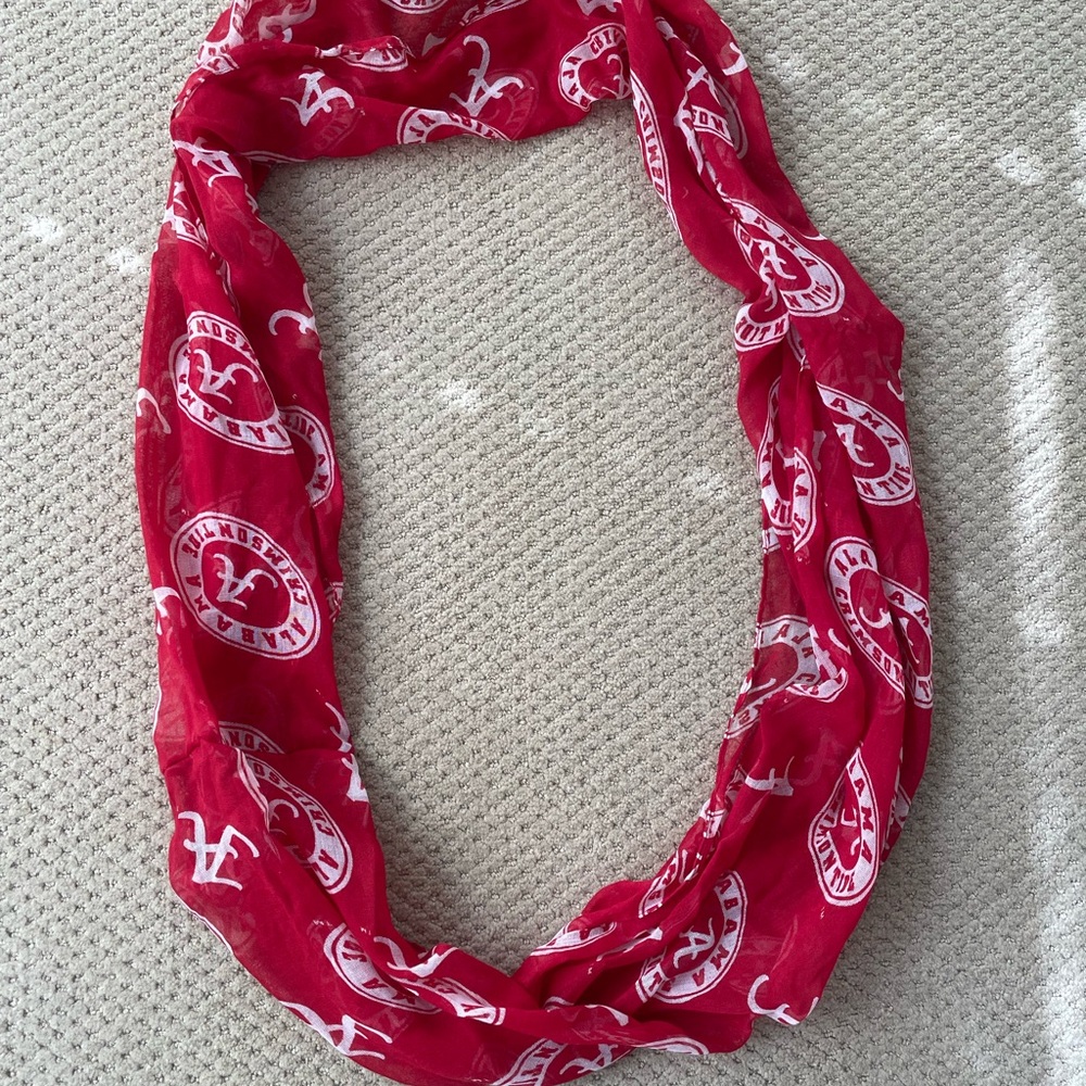 Alabama Crimson Tide Red Scarf